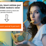 6 potravín banner pop up – oranžová