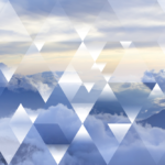 Pozadie obloha + trojuholníky